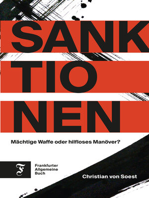 cover image of Sanktionen